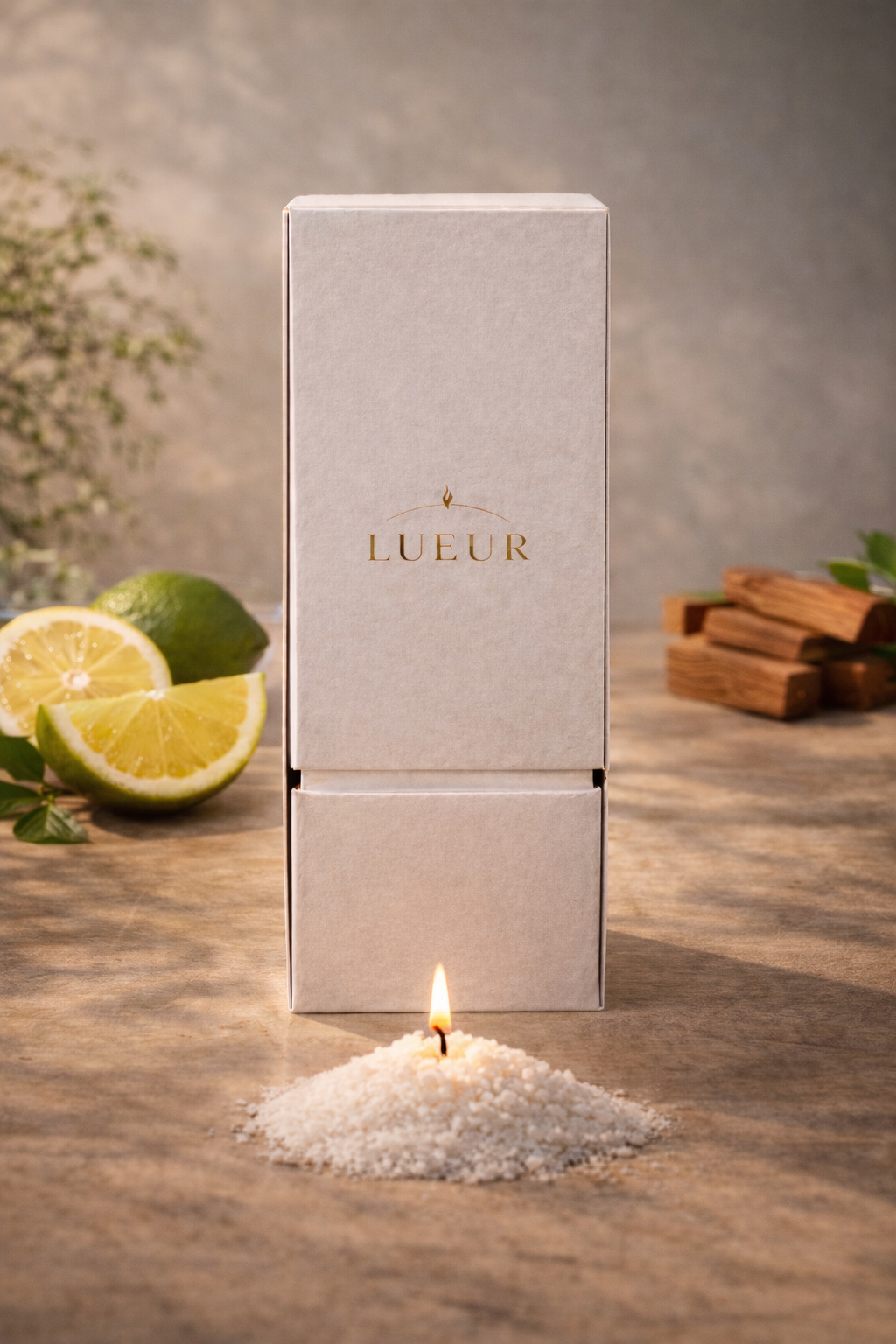 Pearl Wax Candle Refill — Bergamot + Sandalwood