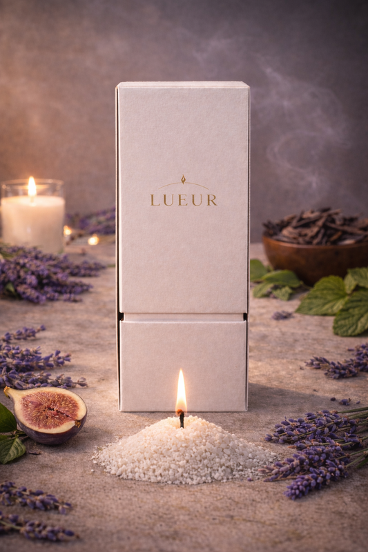 Pearl Wax Candle Refill — Lavender + Patchouli